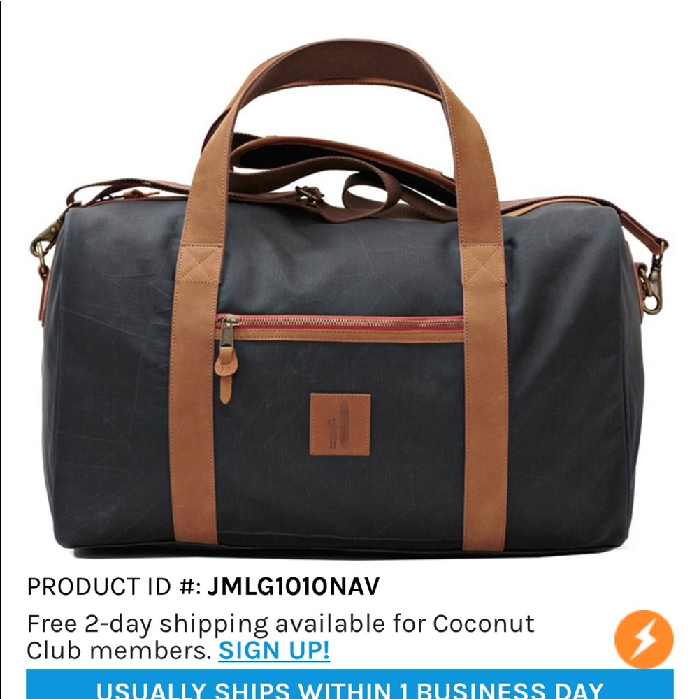 Johnnie 0 weekender bag